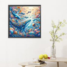 Load image into Gallery viewer, Diamond Painting - Full Round - Multicolor underwater world (30*30CM)
