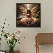 Load image into Gallery viewer, Diamond Painting - Full Round - Daisy Angel Girl (30*30CM)