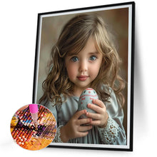 Load image into Gallery viewer, Diamond Painting - Full Round - girl (30*40CM)
