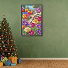 Load image into Gallery viewer, Diamond Painting - Full Round - colorful flowers (40*60CM)