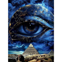 Load image into Gallery viewer, Diamond Painting - Full Round - Pyramid Eye (45*60CM)