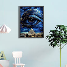 Load image into Gallery viewer, Diamond Painting - Full Round - Pyramid Eye (45*60CM)