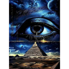 Load image into Gallery viewer, Diamond Painting - Full Round - Pyramid Eye (45*60CM)