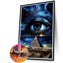 Load image into Gallery viewer, Diamond Painting - Full Round - Pyramid Eye (45*60CM)