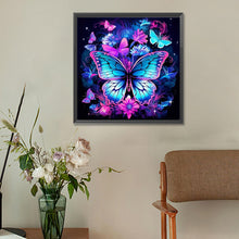Load image into Gallery viewer, Diamond Painting - Full Round - Butterfly (30*30CM)