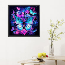 Load image into Gallery viewer, Diamond Painting - Full Round - Butterfly (30*30CM)