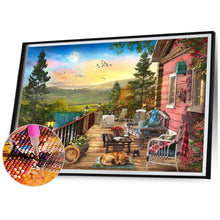 Load image into Gallery viewer, Diamond Painting - Full Square - woods house (70*50CM)