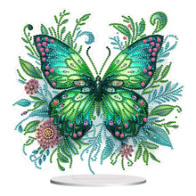 Load image into Gallery viewer, Butterfly Desktop Diamond Art Kits Diamond Art Tabletop Decor Home Office Decor