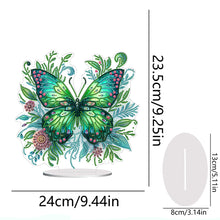 Load image into Gallery viewer, Butterfly Desktop Diamond Art Kits Diamond Art Tabletop Decor Home Office Decor