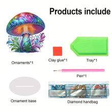 Load image into Gallery viewer, Mushroom 5D DIY Diamond Art Tabletop Decorations Handmade Delicate Desktop Decor