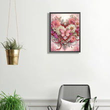 Load image into Gallery viewer, Diamond Painting - Partial Special Shaped - Flowers of love (30*40CM)