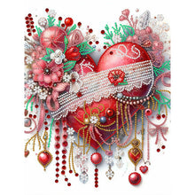 Load image into Gallery viewer, Diamond Painting - Partial Special Shaped - Flowers of love (30*40CM)