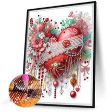 Load image into Gallery viewer, Diamond Painting - Partial Special Shaped - Flowers of love (30*40CM)