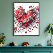 Load image into Gallery viewer, Diamond Painting - Partial Special Shaped - Flowers of love (30*40CM)