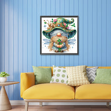 Load image into Gallery viewer, Diamond Painting - Partial Special Shaped - spring dragonfly gnome (30*30CM)
