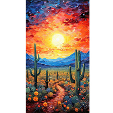 Load image into Gallery viewer, Diamond Painting - Full Round - Dreamscape Cactus (40*70CM)
