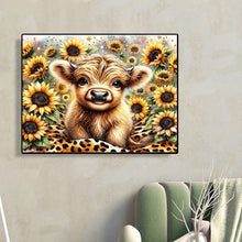 Load image into Gallery viewer, Diamond Painting - Full Round - Sunflower consumes cow (50*40CM)