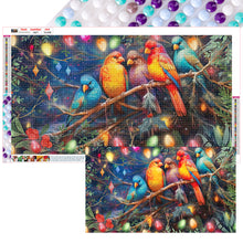 Load image into Gallery viewer, Diamond Painting - Full Round - five parrots (70*40CM)