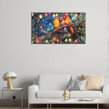 Load image into Gallery viewer, Diamond Painting - Full Round - five parrots (70*40CM)