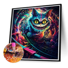 Load image into Gallery viewer, Diamond Painting - Full Round - Alice in Wonderland Cheshire Cat (40*40CM)