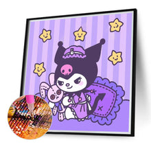 Load image into Gallery viewer, Diamond Painting - Full Round - Sanrio Kurome (40*40CM)