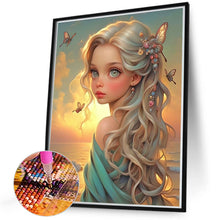 Load image into Gallery viewer, Diamond Painting - Full Round - seaside fairy girl (40*50CM)
