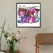 Load image into Gallery viewer, Diamond Painting - Full Round - Handmade life (30*30CM)