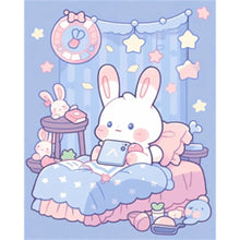 Load image into Gallery viewer, AB Diamond Painting - Full Round - cartoon bunny room (40*50CM)