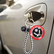 Load image into Gallery viewer, Double Sided Football Club FA Diamond Painting Art Keychain Pendant Home Decor