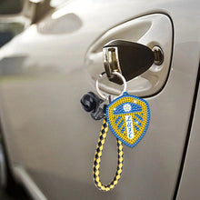 Load image into Gallery viewer, Double Side Leeds United F.C. Diamond Painting Art Keychain Pendant Home Decor