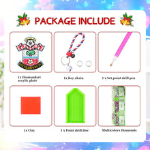 Load image into Gallery viewer, Double Side Southampton F.C. Diamond Painting Art Keychain Pendant Home Decor