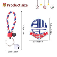 Load image into Gallery viewer, Double Side Bolton F.C. Diamond Painting Art Keychain Pendant Home Decor Craft