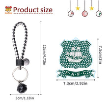 Load image into Gallery viewer, Double Side Plymouth F.C. Diamond Painting Art Keychain Pendant Home Decor Craft