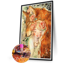Load image into Gallery viewer, AB Diamond Painting - Full Round - Beauty and the Beast (40*60CM)