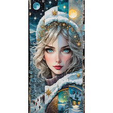 Load image into Gallery viewer, AB Diamond Painting - Full Round - four seasons girl (40*80CM)