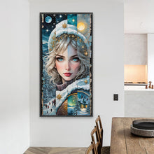 Load image into Gallery viewer, AB Diamond Painting - Full Round - four seasons girl (40*80CM)