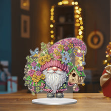 Load image into Gallery viewer, Single-Side Special Shape Spring Gnome Desktop Diamond Art Kits for Home Decor