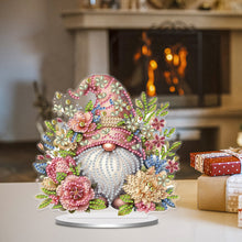 Load image into Gallery viewer, Single-Side Special Shape Spring Gnome Desktop Diamond Art Kits for Home Decor