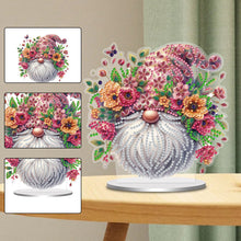 Load image into Gallery viewer, Single-Side Special Shape Spring Gnome Desktop Diamond Art Kits for Home Decor