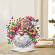 Load image into Gallery viewer, Single-Side Special Shape Spring Gnome Desktop Diamond Art Kits for Home Decor