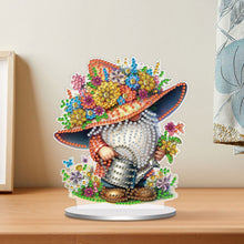Load image into Gallery viewer, Single-Side Special Shape Spring Gnome Desktop Diamond Art Kits for Home Decor