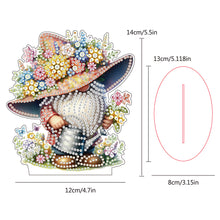 Load image into Gallery viewer, Single-Side Special Shape Spring Gnome Desktop Diamond Art Kits for Home Decor