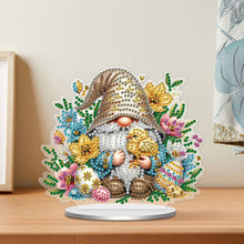Load image into Gallery viewer, Single-Side Special Shape Spring Gnome Desktop Diamond Art Kits for Home Decor