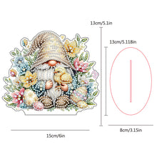 Load image into Gallery viewer, Single-Side Special Shape Spring Gnome Desktop Diamond Art Kits for Home Decor
