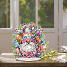 Load image into Gallery viewer, Single-Side Special Shape Spring Gnome Desktop Diamond Art Kits for Home Decor