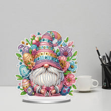 Load image into Gallery viewer, Single-Side Special Shape Spring Gnome Desktop Diamond Art Kits for Home Decor