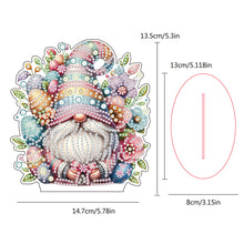 Load image into Gallery viewer, Single-Side Special Shape Spring Gnome Desktop Diamond Art Kits for Home Decor