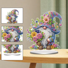 Load image into Gallery viewer, Single-Side Special Shape Spring Gnome Desktop Diamond Art Kits for Home Decor
