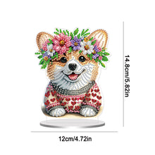 Load image into Gallery viewer, Special Shape Single-Side 5D DIY Shiba Inu Puppy Diamond Art Tabletop Home Decor
