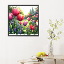 Load image into Gallery viewer, Diamond Painting - Full Round - spring garden (30*30CM)